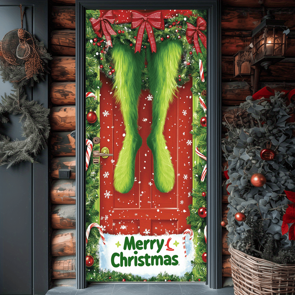 Cute green Christmas monster d - Home Bargains recension och pris