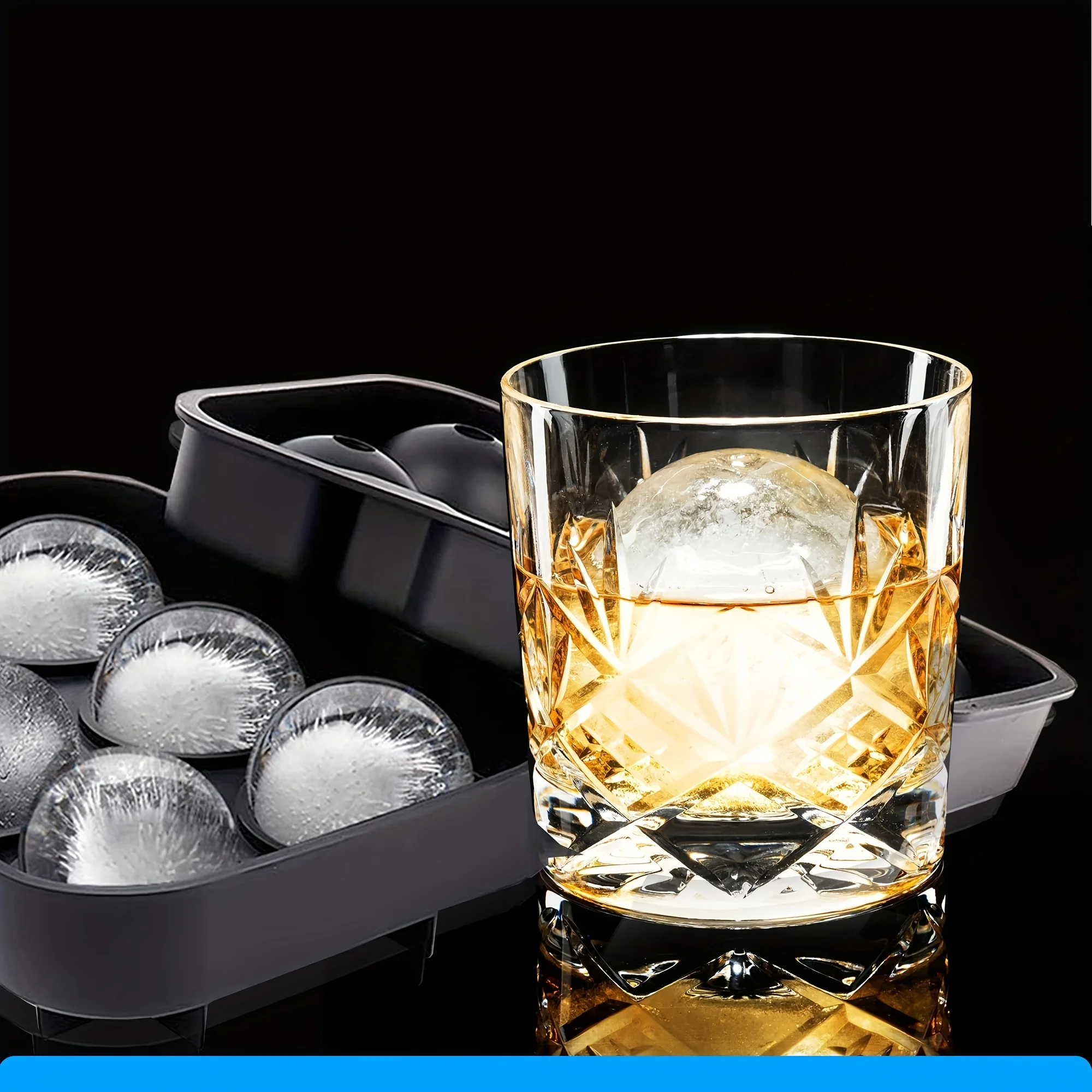 1pc 3D Rose Ice Cube Mold, Squ - Ice Mold Sphere recension och pris