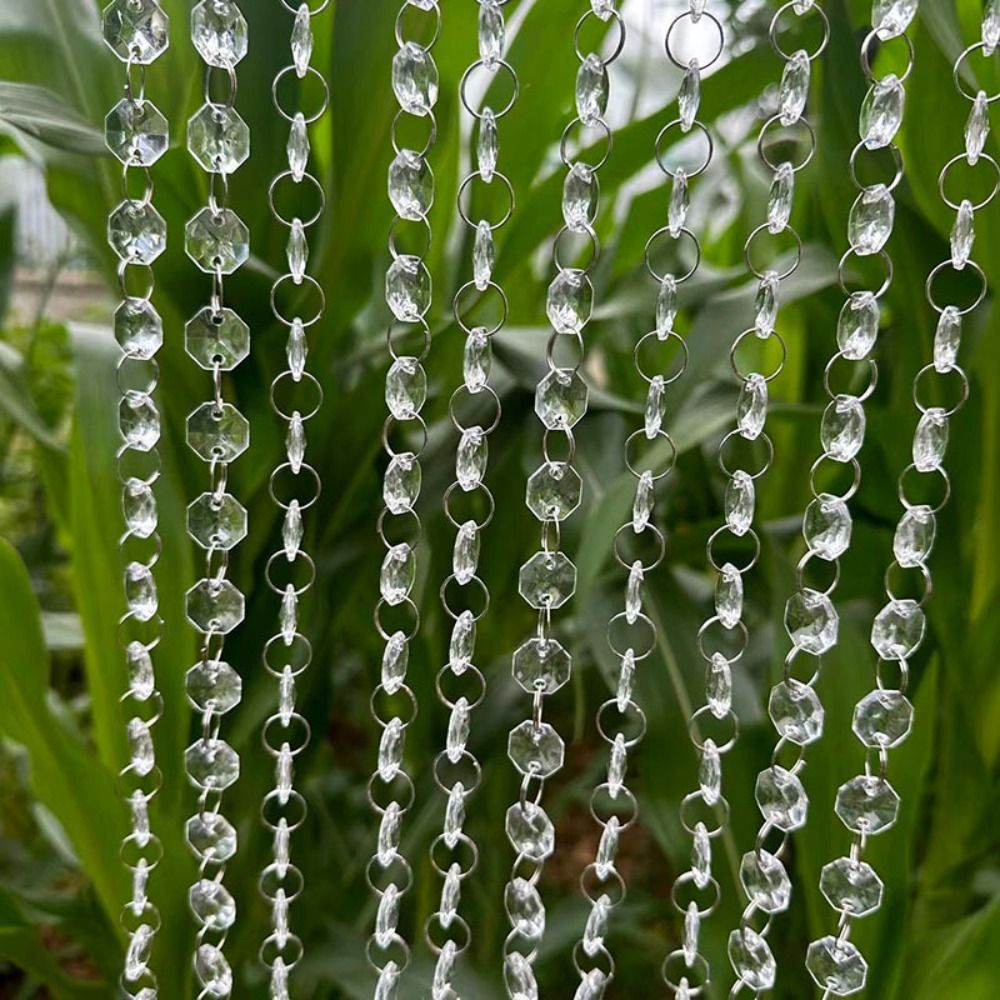 10PCS 100cm Clear Beaded Curta - Home Bargains recension och pris