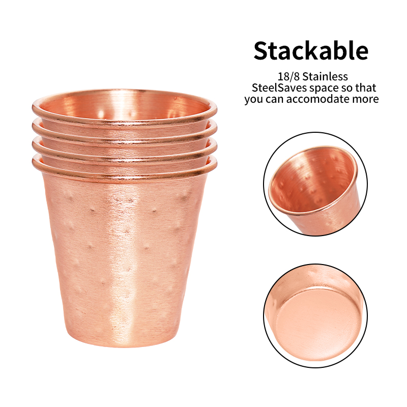 Set of 4/6 Copper Plating Beer - Mule Copper Mug recension och pris