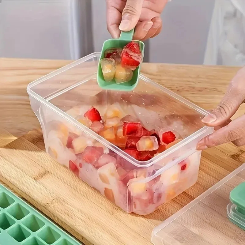 68 Grids Ice Cube Tray with Li - Ice Mold Sphere recension och pris