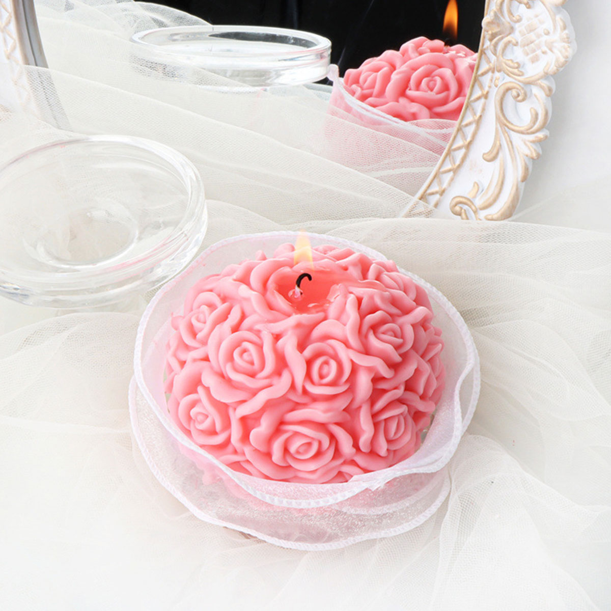 Multi Size Flower Series Candl - Ice Mold Sphere recension och pris