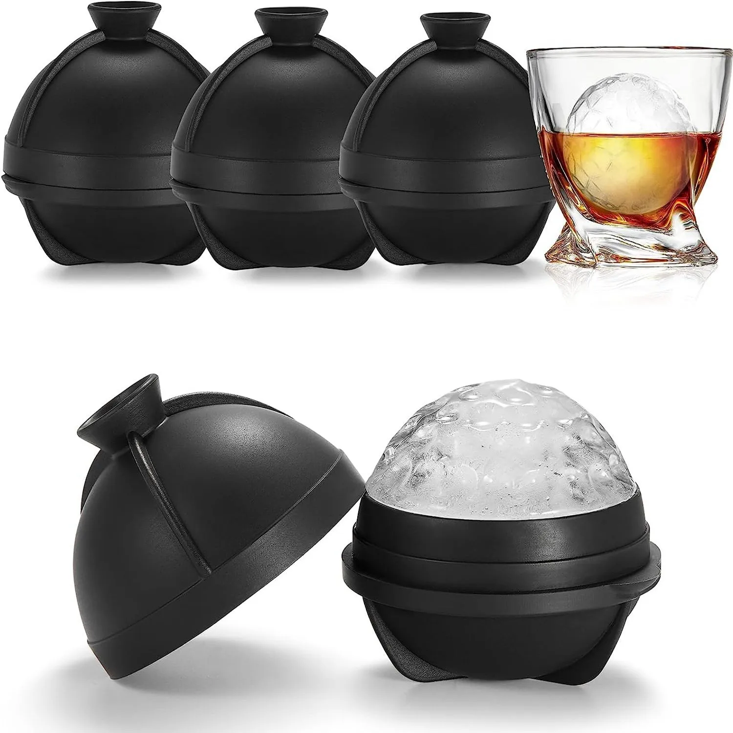 Food Grade Silicone Ice Ball M - Ice Mold Sphere recension och pris