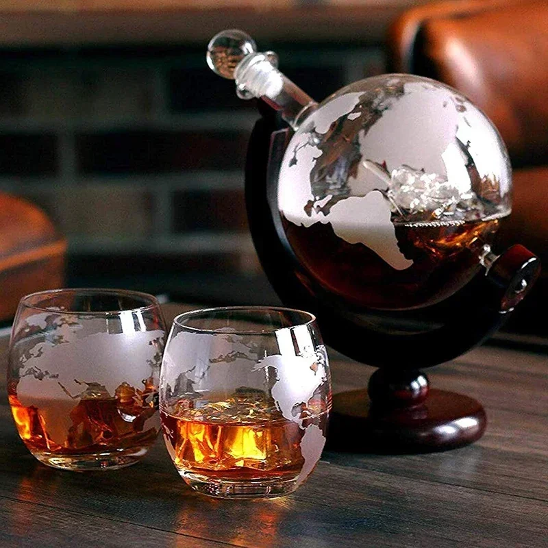 Creative Globe Decanter Set wi - Decanter Globe Set recension och pris