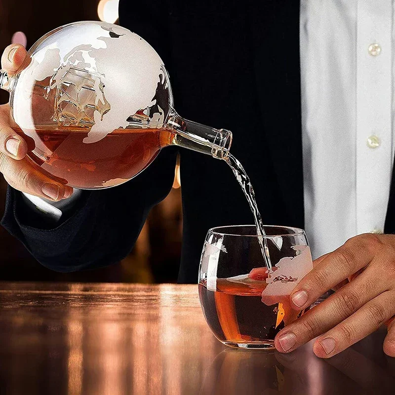 Creative Globe Decanter Set wi - Decanter Globe Set recension och pris