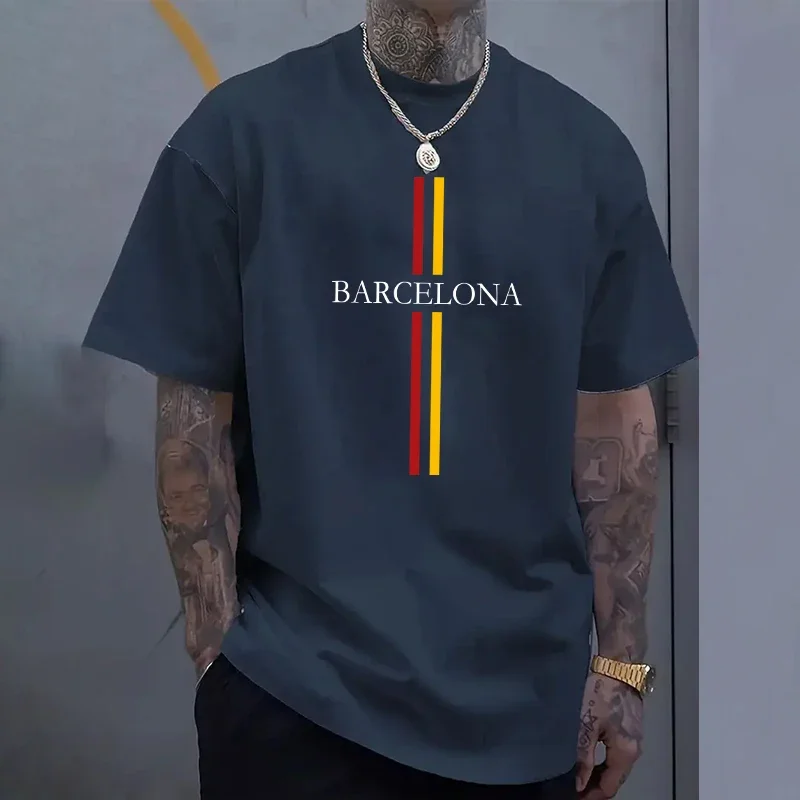 Barcelona Men's Cotton T-shirt - Home Barcelona recension och pris