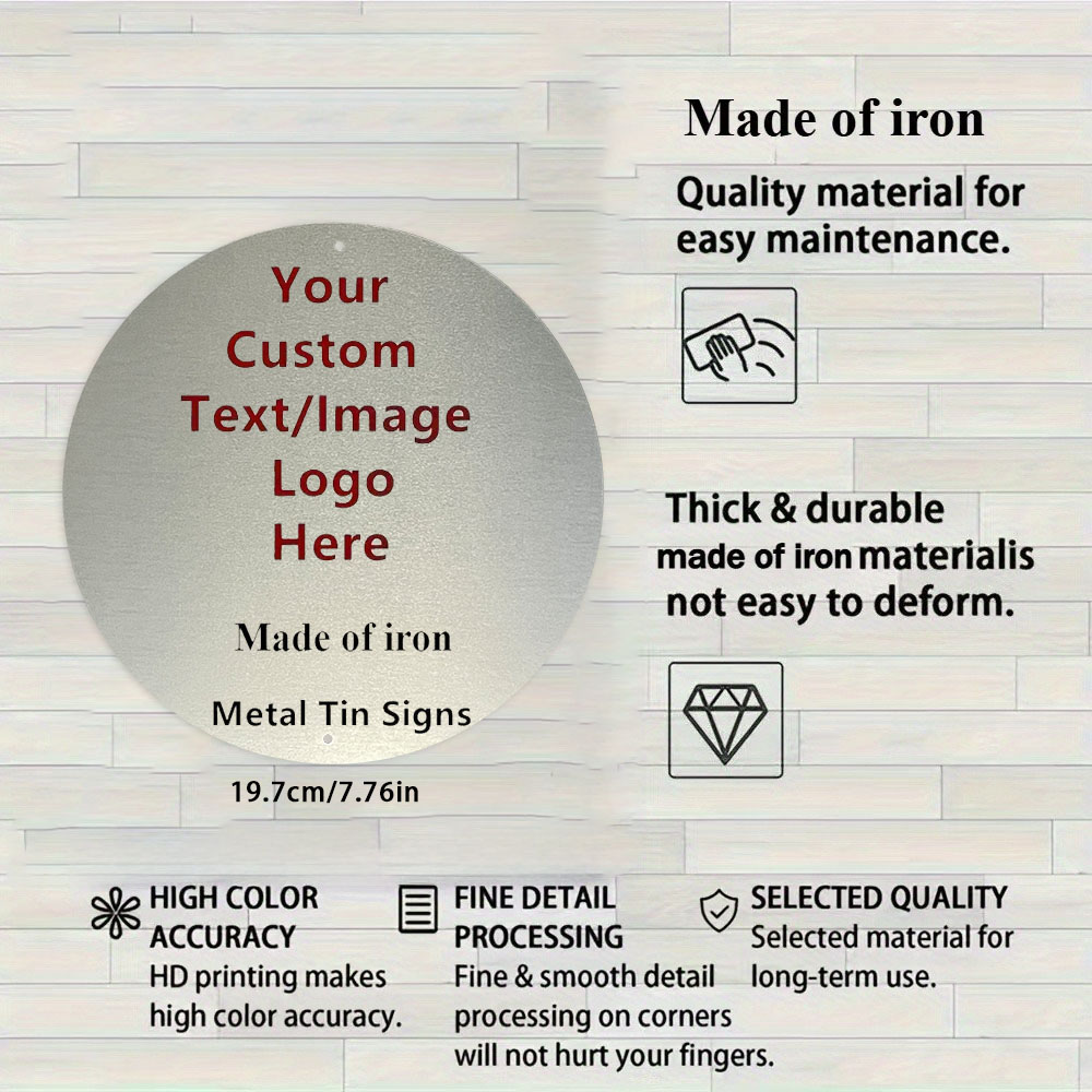 Custom Photo/Text Aluminum Sig - Home Bar Signs recension och pris