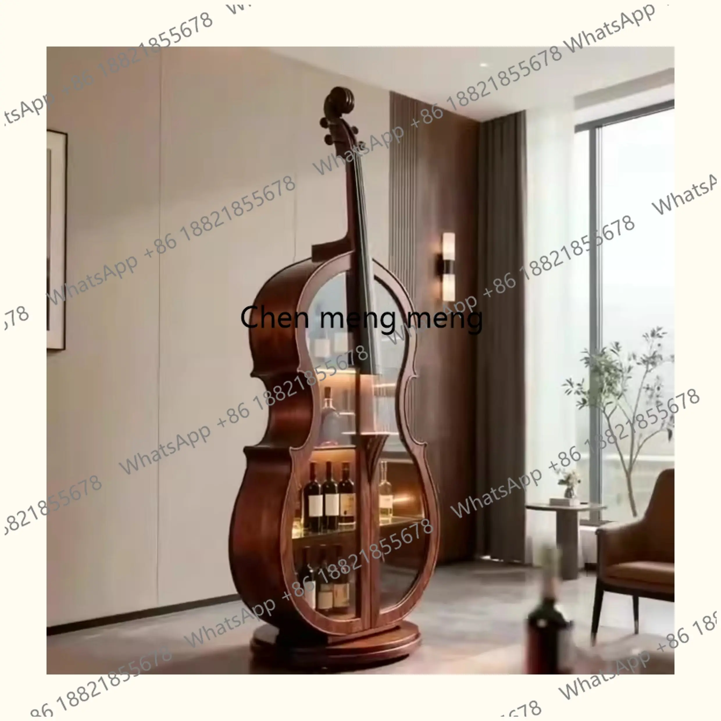 American Cello Wine Cabinet Di - Home Bar And Cabinet recension och pris