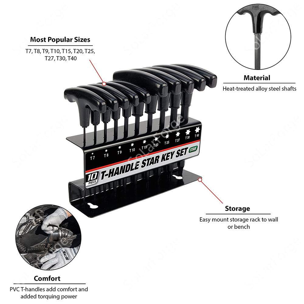 10pc Metric or Inch T-Handle H - Home Bar Supplies recension och pris