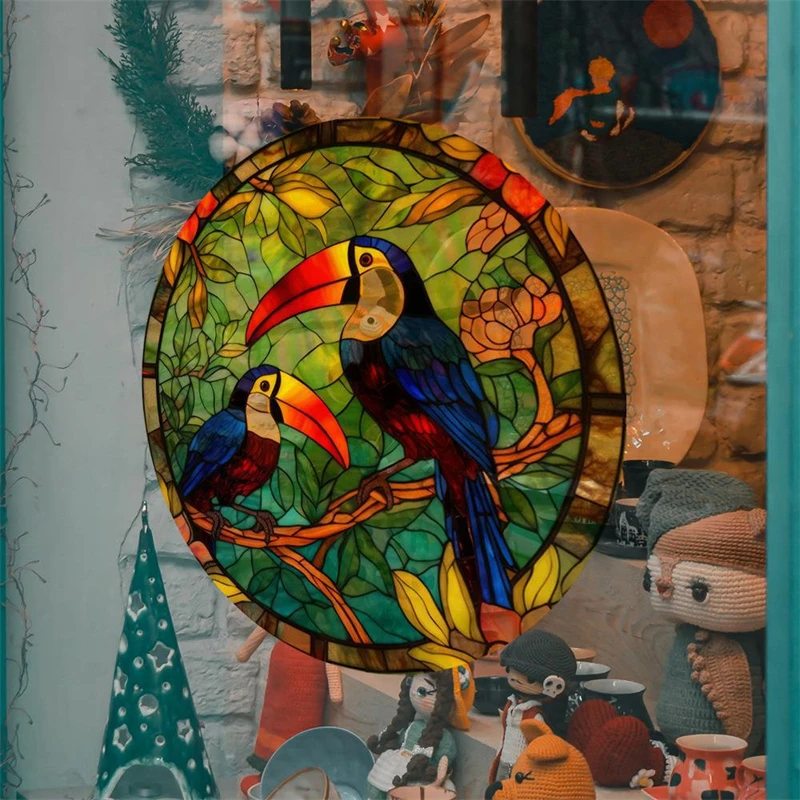 Retro Colorful Stained Humming - Old Fashioned Glass recension och pris