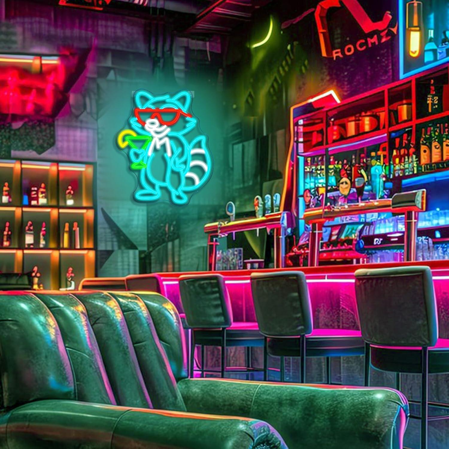 Raccoon With Sunglasses Cockta - Home Bar Lounge recension och pris