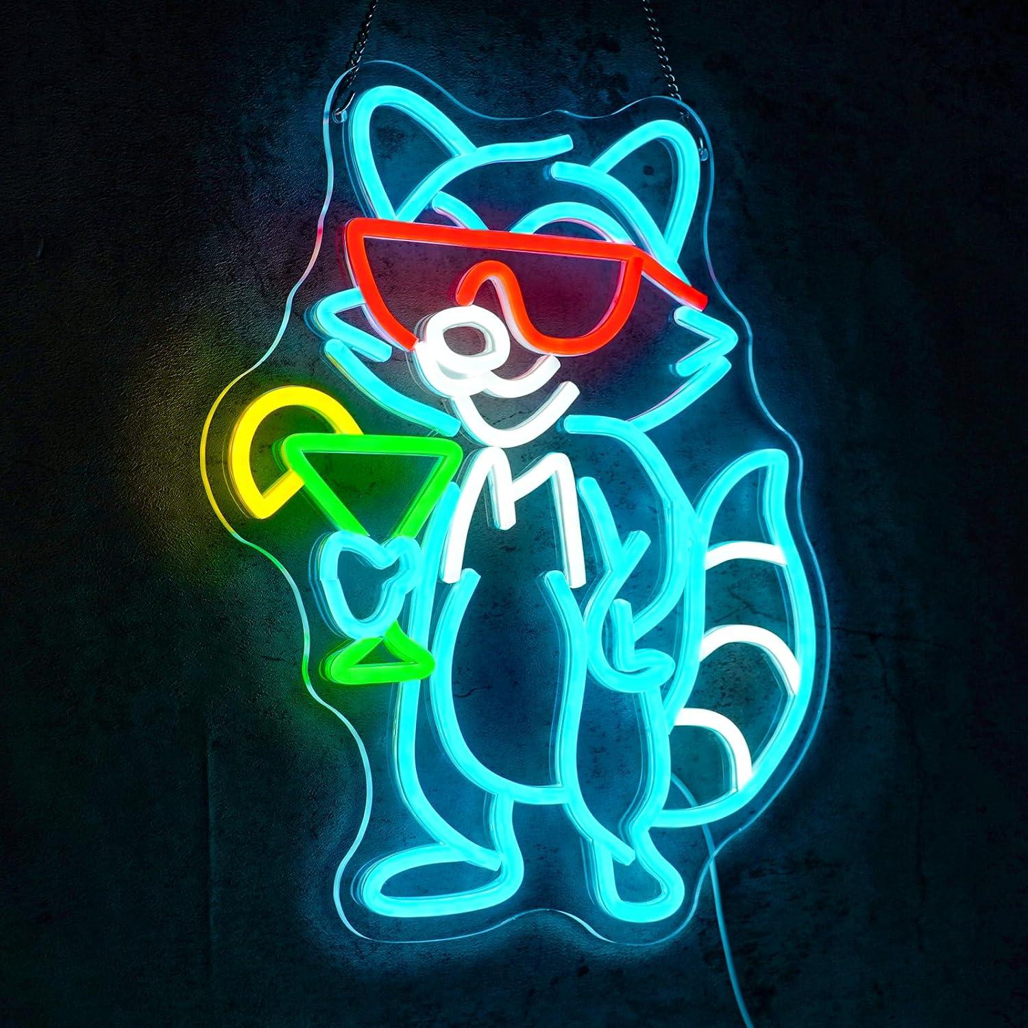 Raccoon With Sunglasses Cockta - Home Bar Lounge recension och pris