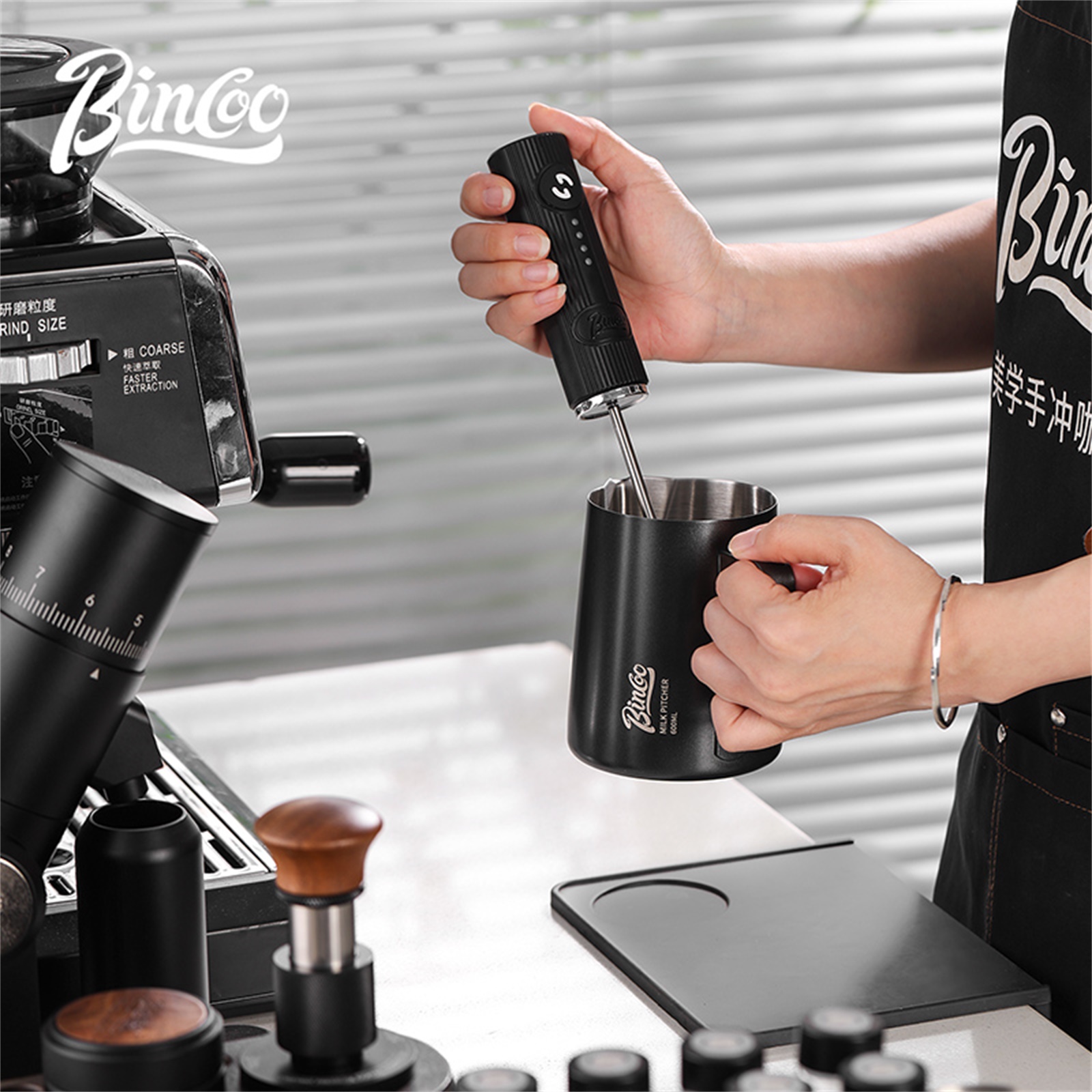 Bincoo Professional Electric M - Home Barista recension och pris