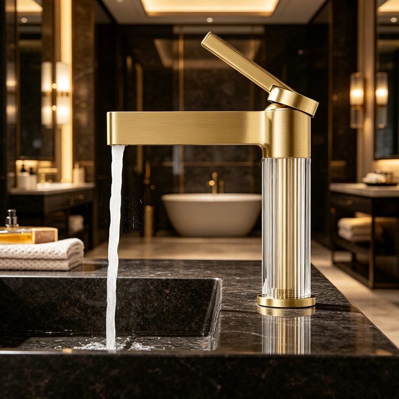 Brass bathroom washbasin fauce - Home Bar Sink recension och pris