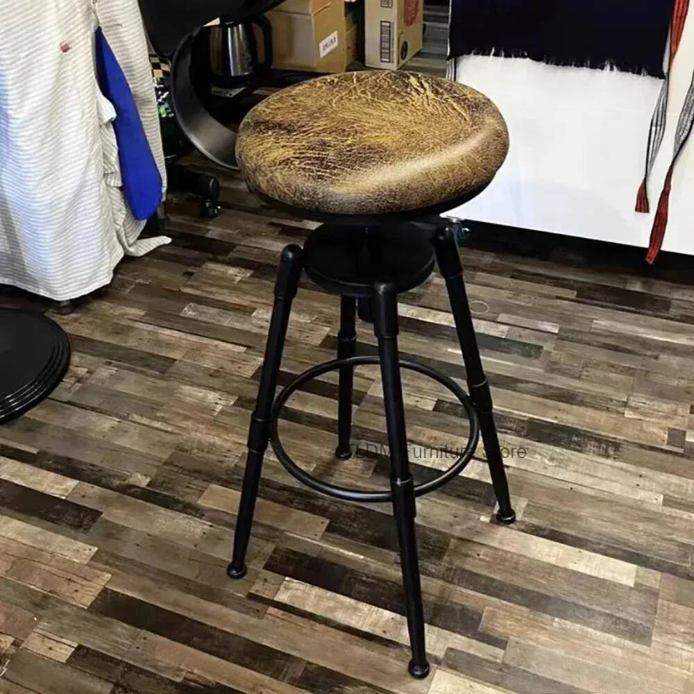 Retro Iron Bar Chair Counter S - Home Bar Seating recension och pris