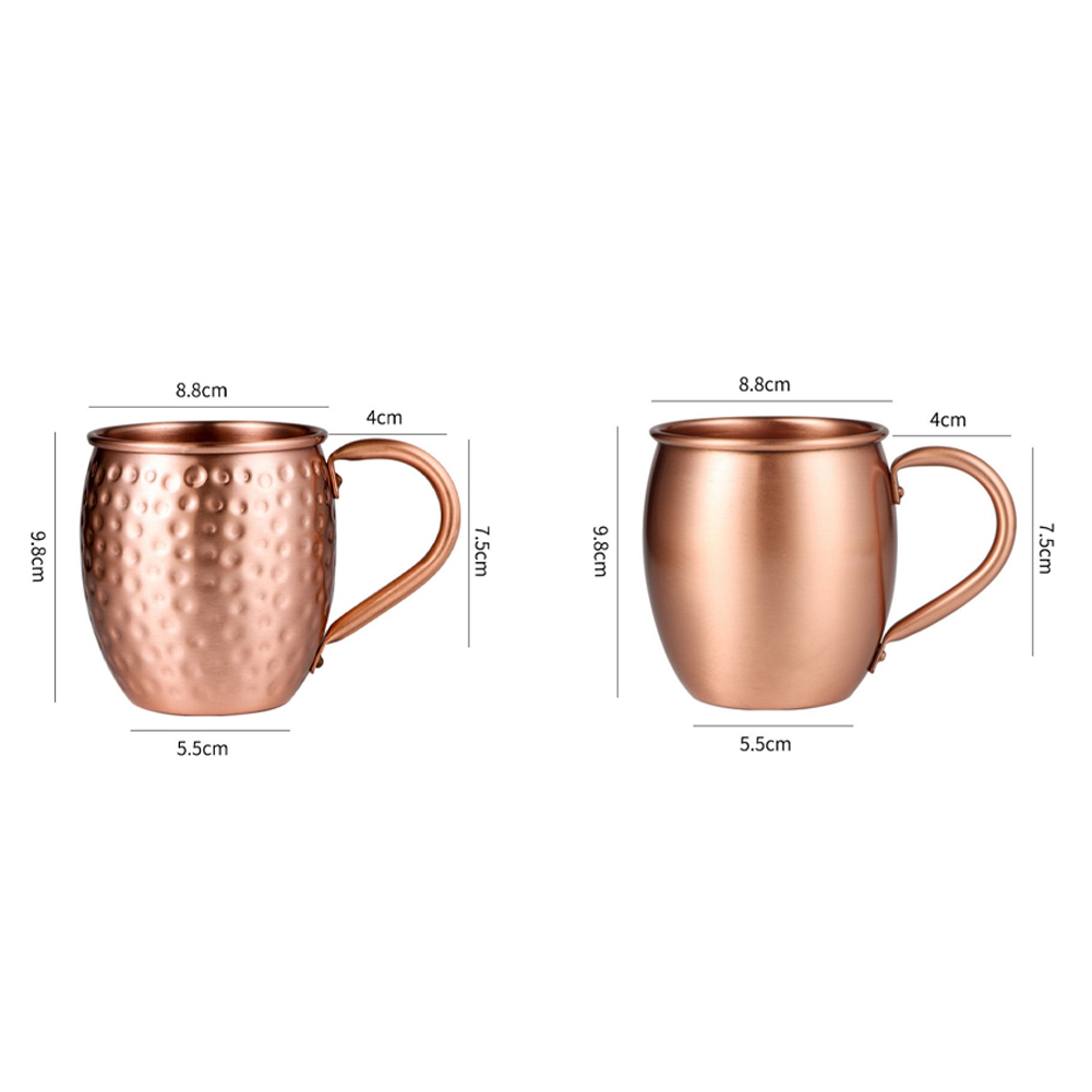 530ML 100% Pure Copper Mug Mug - Mule Copper Mug recension och pris
