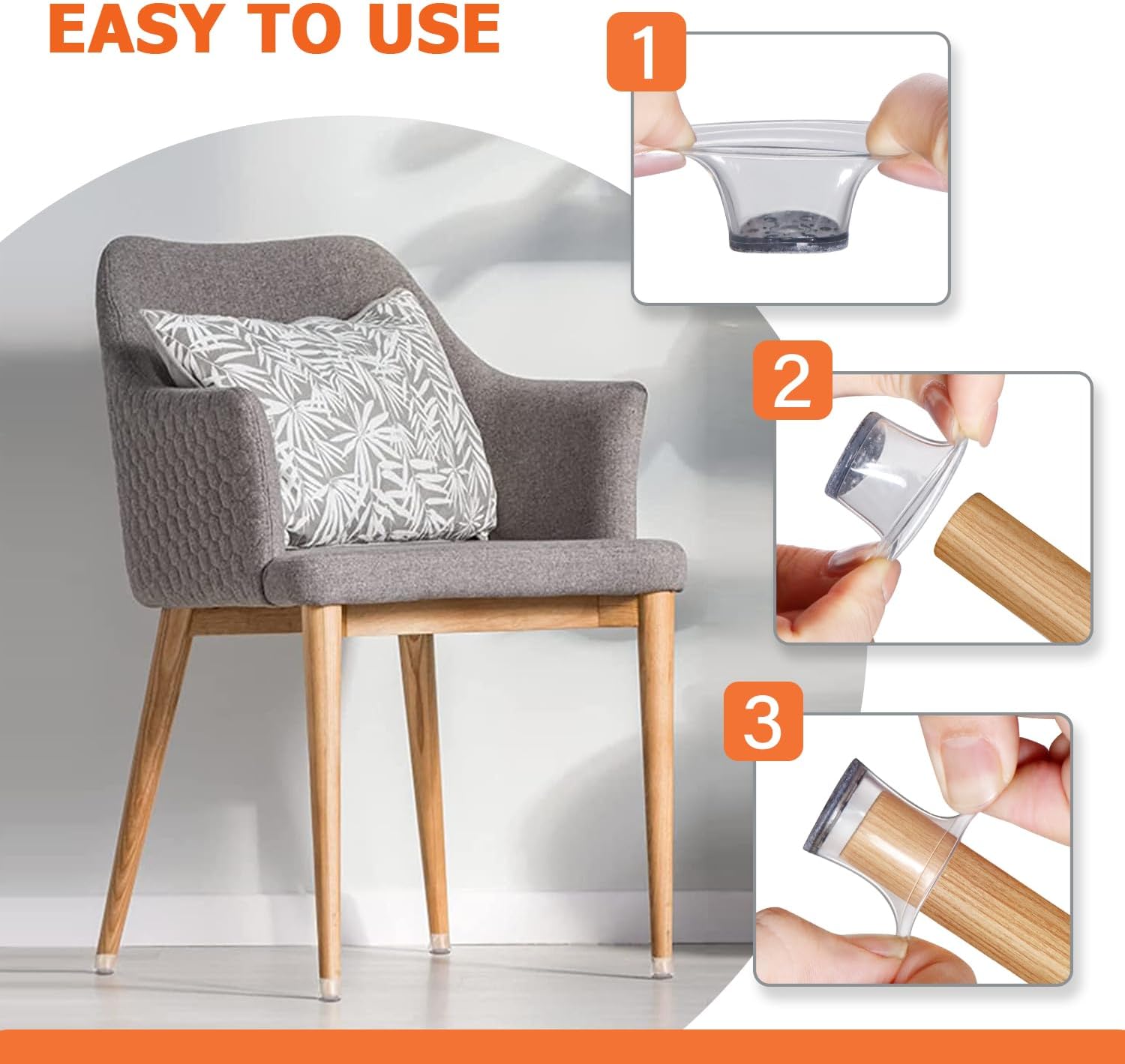 20PCS-Extra Small Chair Leg Fl - Home Bar Stools recension och pris
