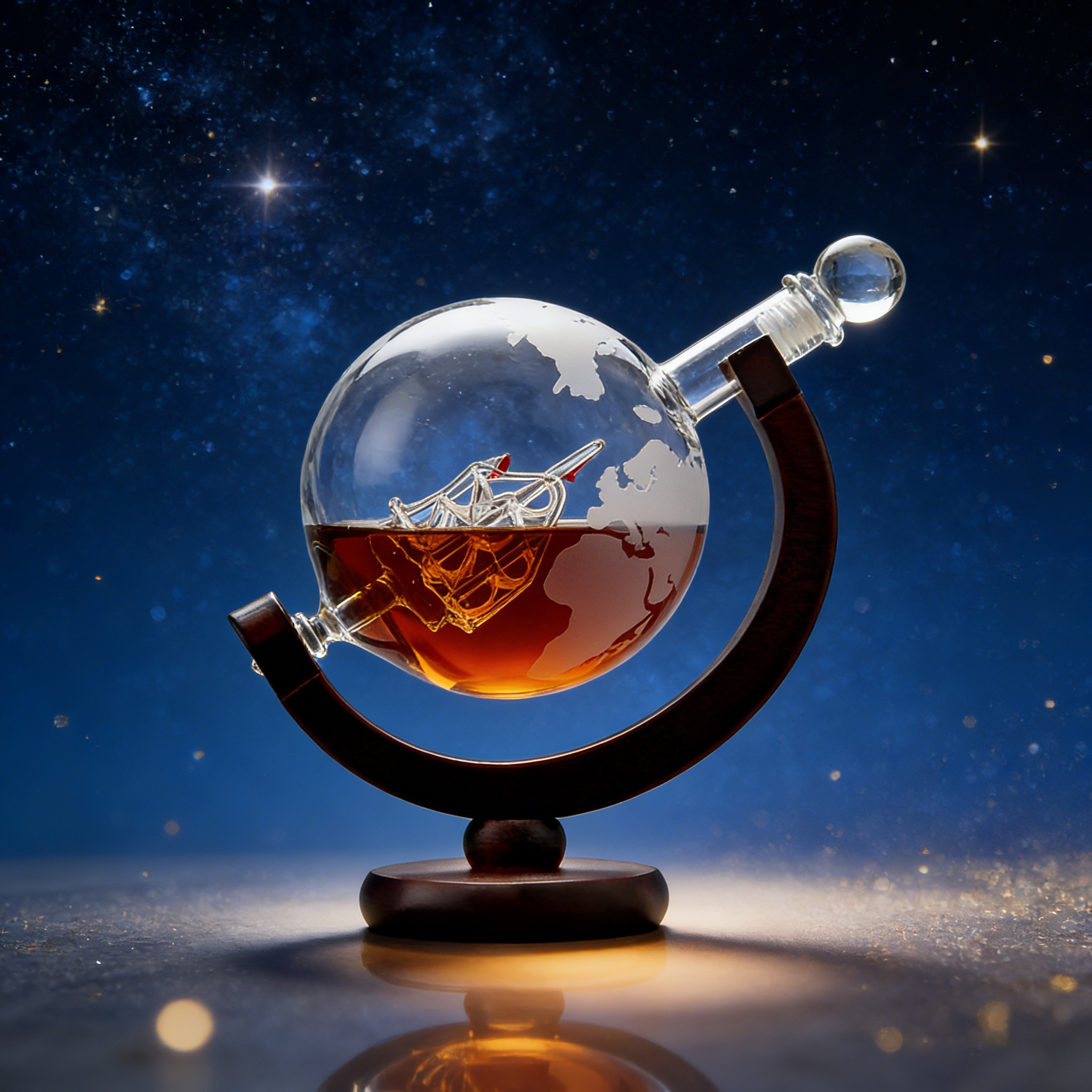 Whiskey Decanter Globe Set 2 B - Decanter Globe Set recension och pris