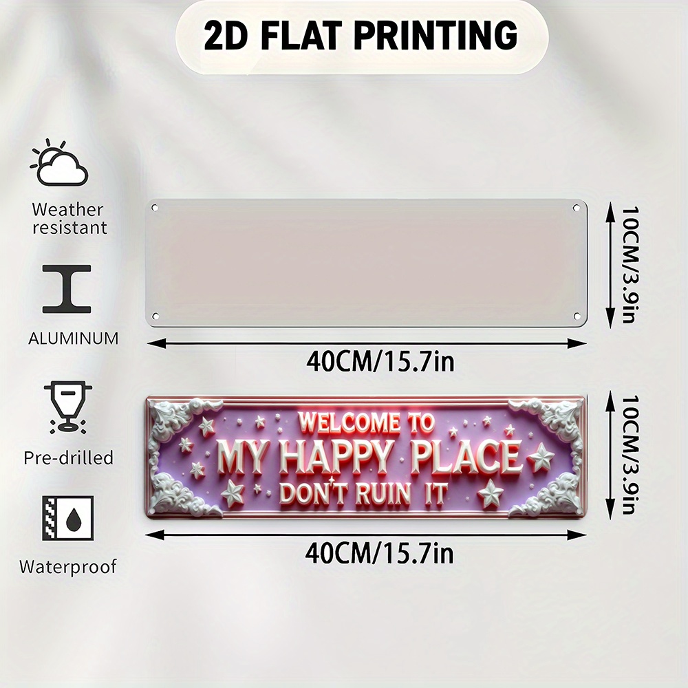 2D Metal Sign, Aluminum, Artis - Home Bar Word recension och pris