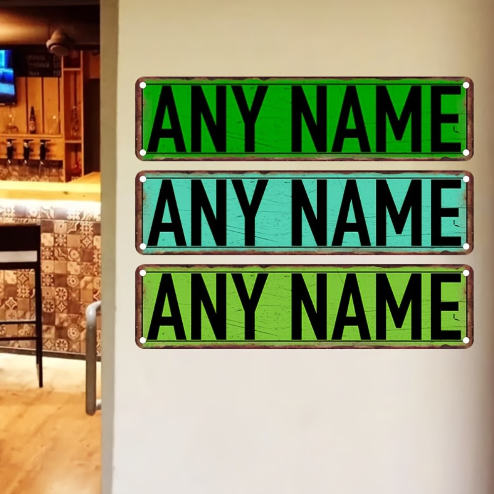 2D Flat 16 Colors Custom Alumi - Home Bar Signs recension och pris