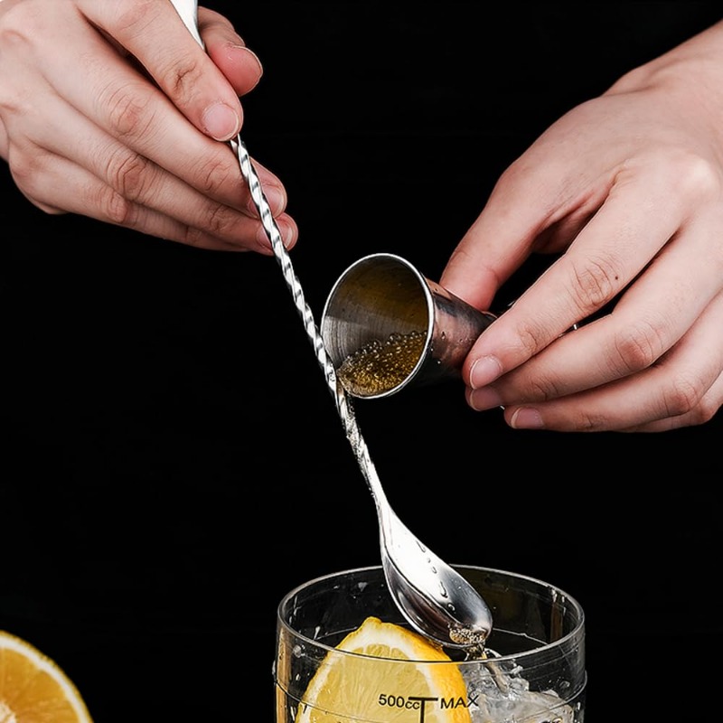 Mixing Spoon for Cocktail Drin - Bar Spoon Twisted recension och pris