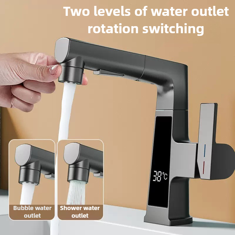 Digital Display Pulling Faucet - Home Bar Sink recension och pris