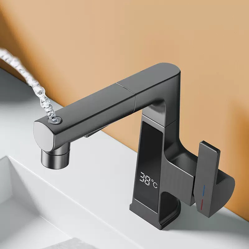 Digital Display Pulling Faucet - Home Bar Sink recension och pris