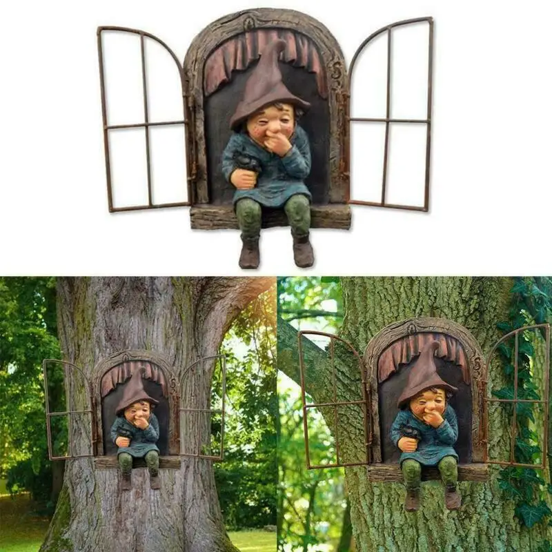 Naughty Garden Statue Elf Go O - Home Bargains recension och pris