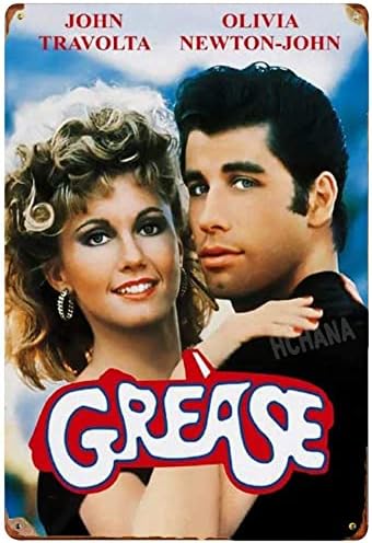 Grease Classic Movie Tin Sign, - Home Bar And Coffee recension och pris
