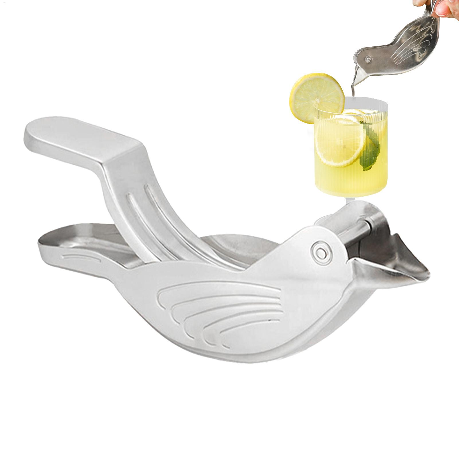 Silver Bird Shape Lemon Juicer - Citrus Juicer Bar recension och pris