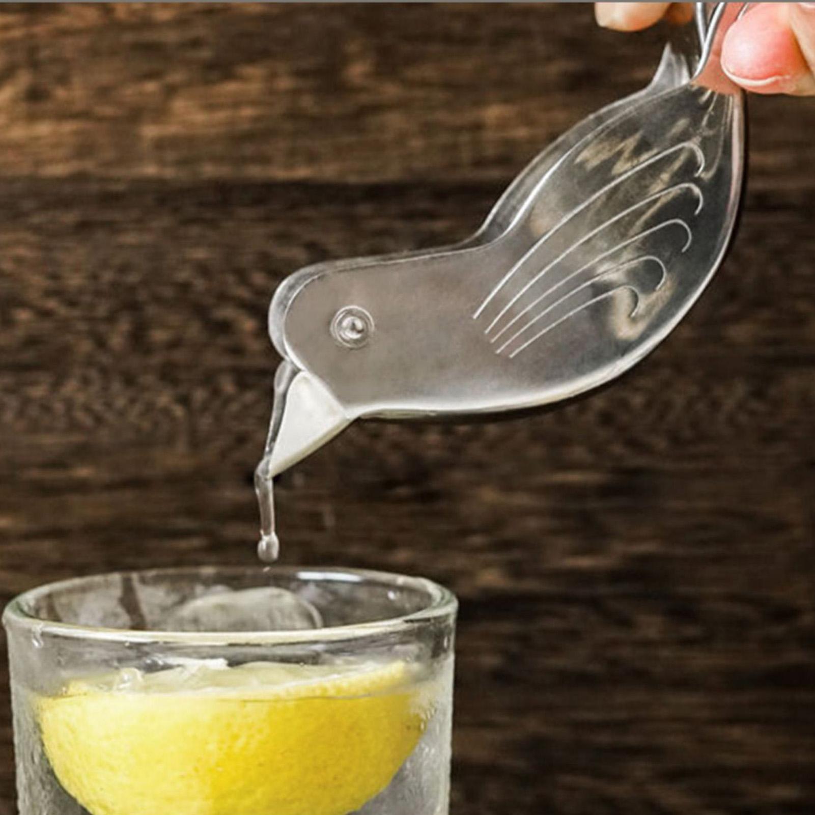 Silver Bird Shape Lemon Juicer - Citrus Juicer Bar recension och pris