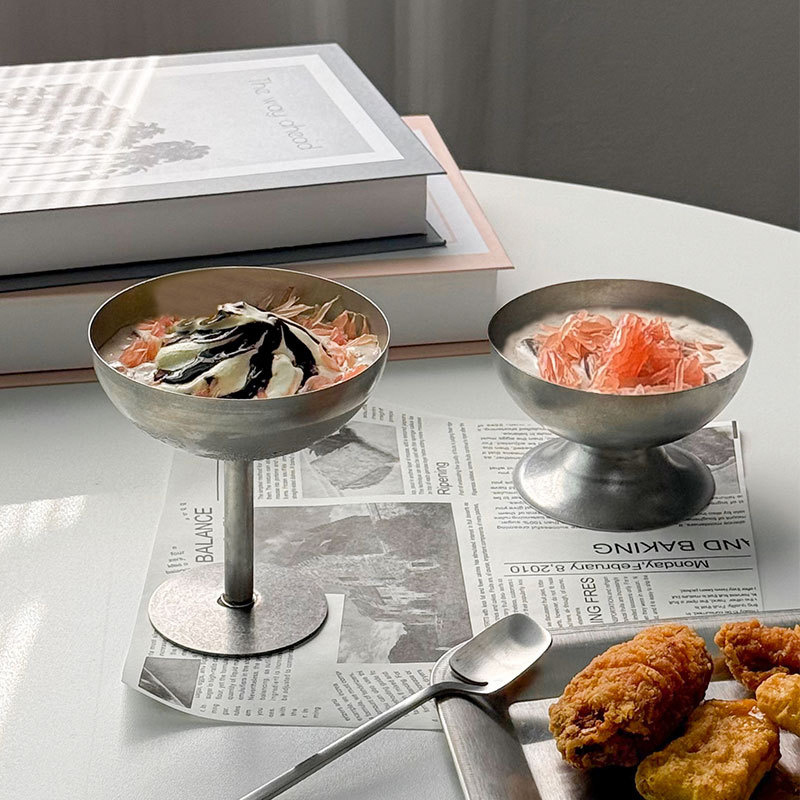 Stainless Steel Ice Cream Cup  - Home Bar Supplies recension och pris