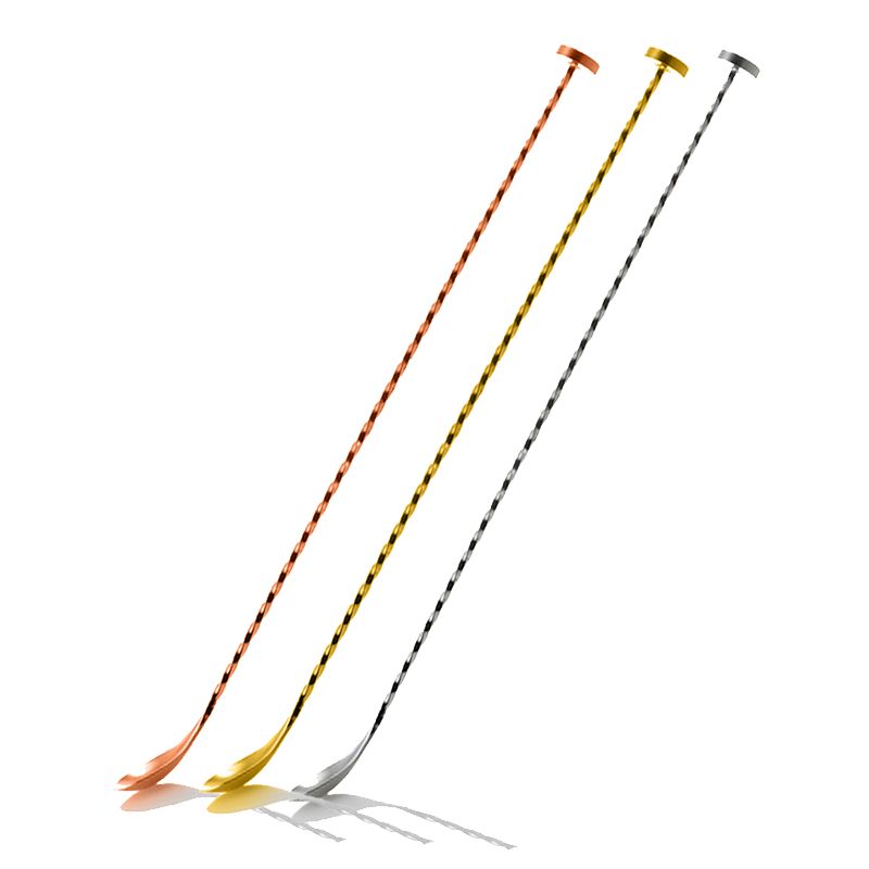 Free Shipping 40cm Stainless S - Bar Spoon Twisted recension och pris