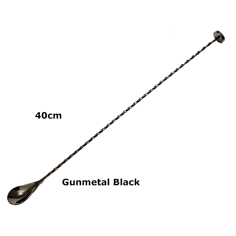 Free Shipping 40cm Stainless S - Bar Spoon Twisted recension och pris