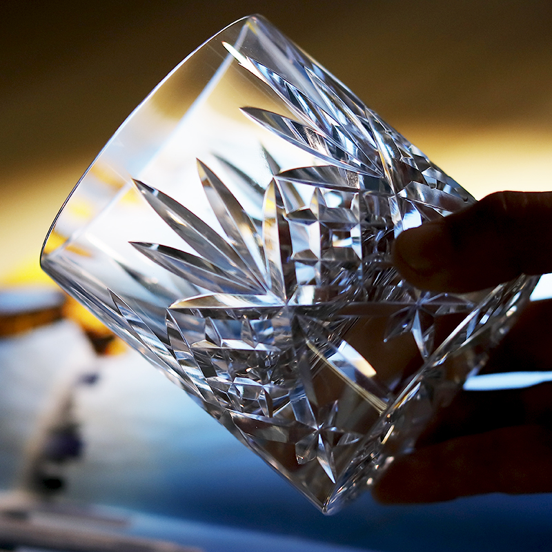 7 Oz Hand Cut K9 Crystal Whisk - Old Fashioned Glass recension och pris