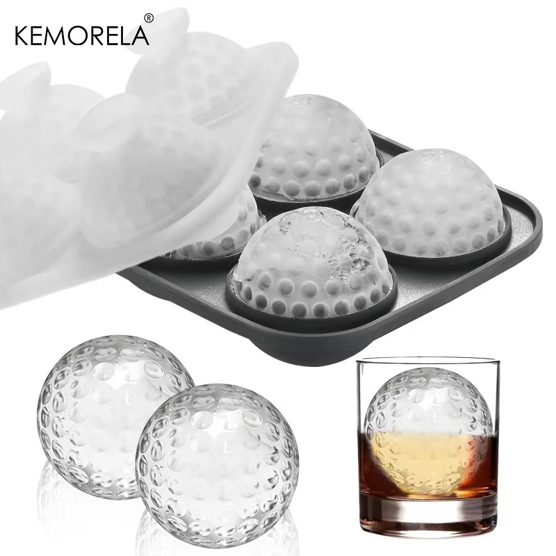 Ice Cube Tray Silicone with Li - Ice Mold Sphere recension och pris