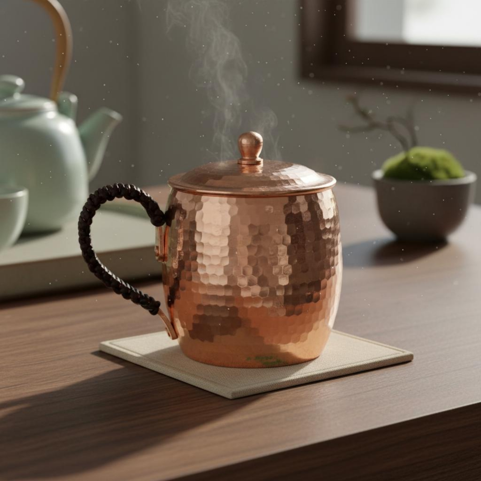 2 Pieces Handmade Copper Tea C - Mule Copper Mug recension och pris