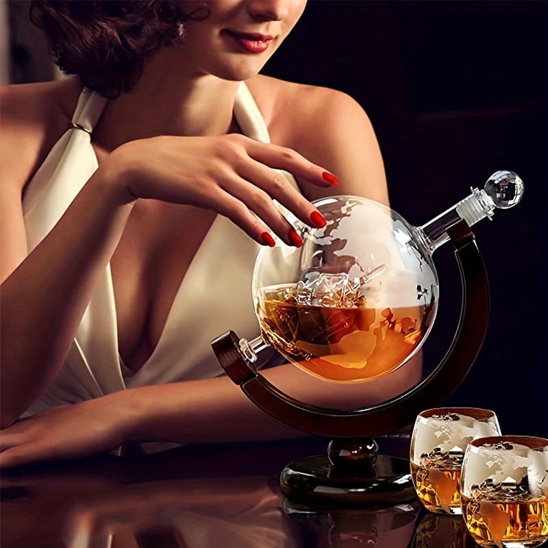 850ml Whiskey Globe Decanter S - Decanter Globe Set recension och pris
