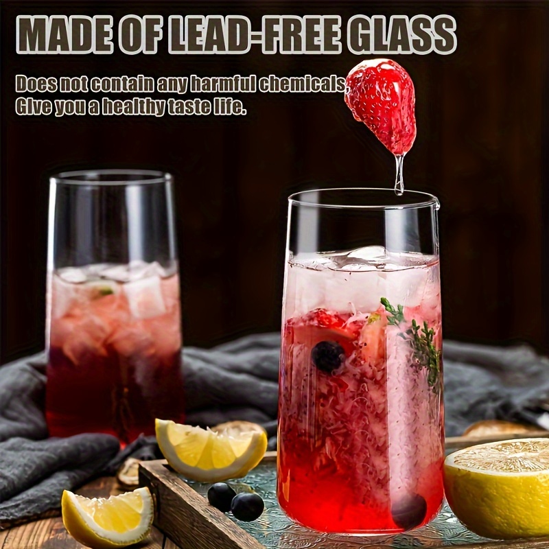 6PCS Highball Glass Whiskey Co - Highball Glass Set recension och pris