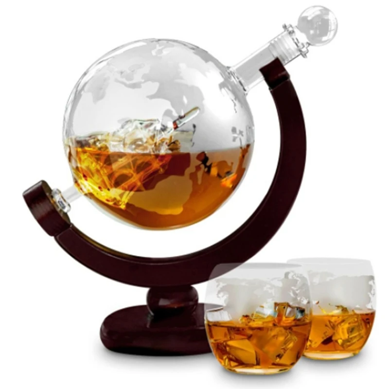 Customizable Globe Whiskey Dec - Decanter Globe Set recension och pris