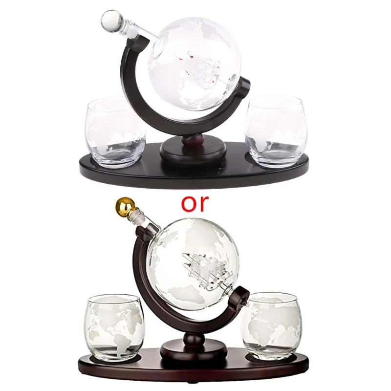 Customizable Globe Whiskey Dec - Decanter Globe Set recension och pris