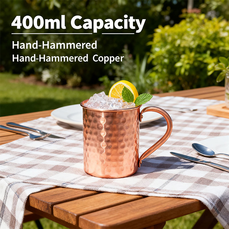 New 100% Copper Cups Pure Soli - Mule Copper Mug recension och pris