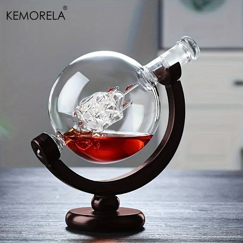 900ML Globe Whiskey Decanter S - Decanter Globe Set recension och pris