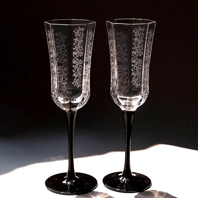 French Vintage Champagne Glass - Old Fashioned Glass recension och pris