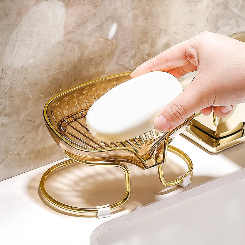 Gold Edged Toilet Soap Drain B - Home Bar Shelf recension och pris