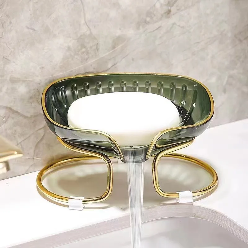 Gold Edged Toilet Soap Drain B - Home Bar Shelf recension och pris