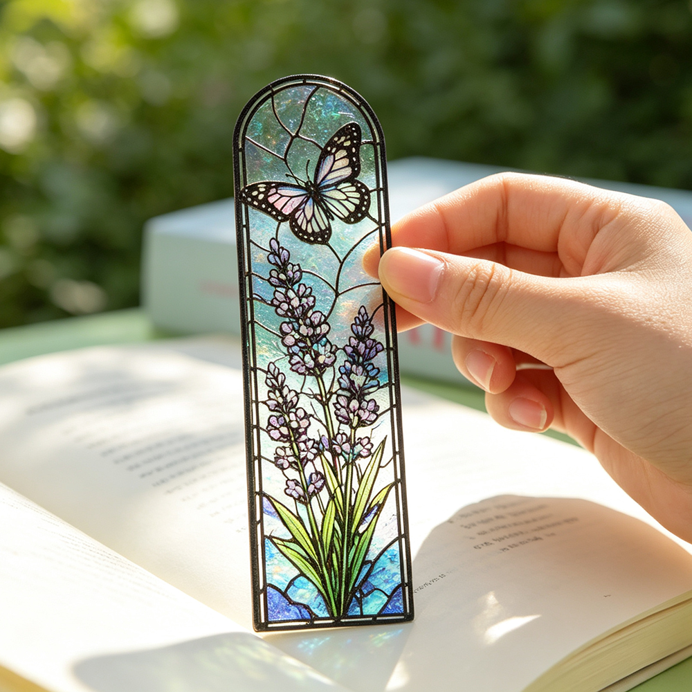 Vintage Floral Acrylic Bookmar - Old Fashioned Glass recension och pris