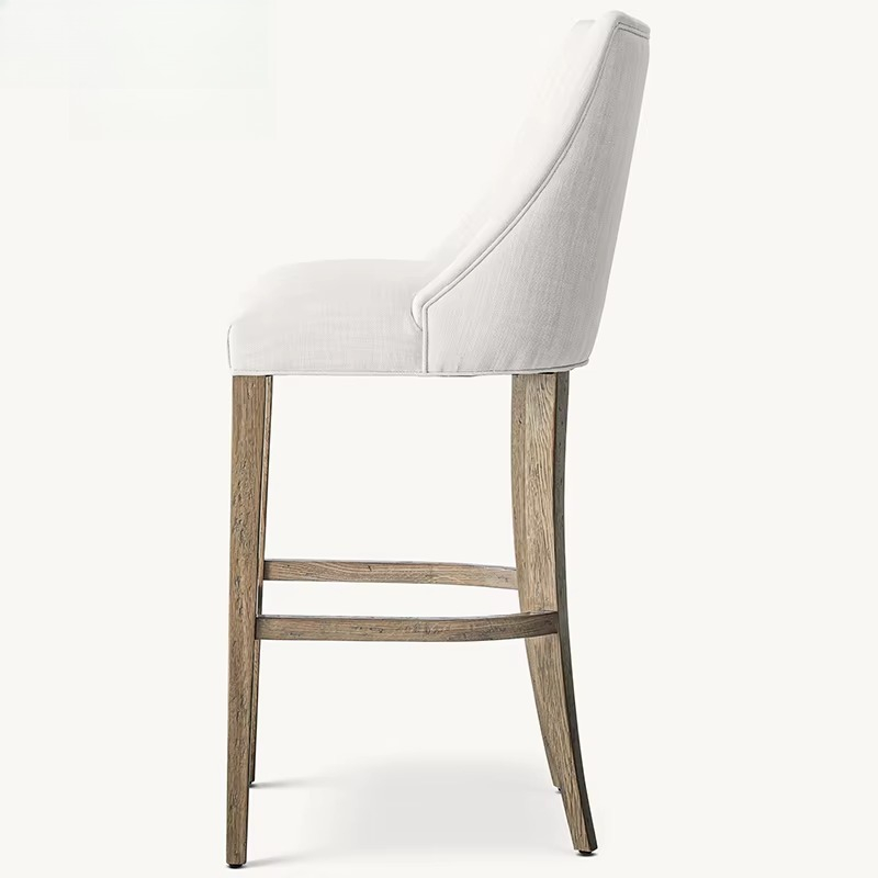 Light luxury solid wood bar ch - Home Bar Stools recension och pris