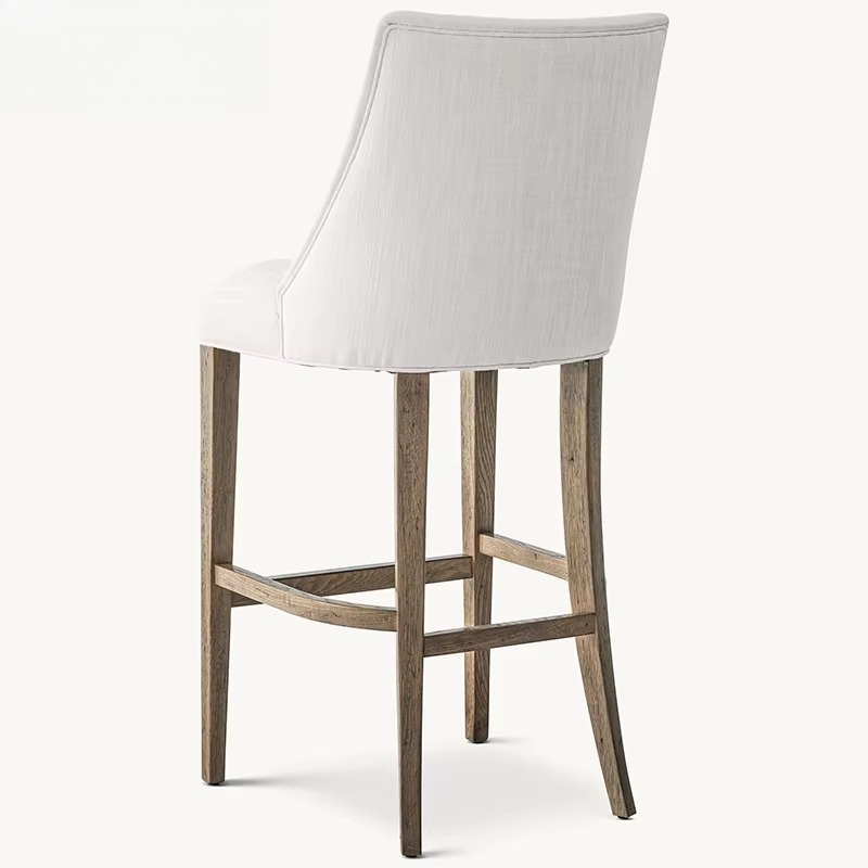 Light luxury solid wood bar ch - Home Bar Stools recension och pris