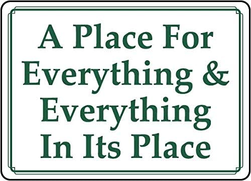 Vintage Metal Sign A Place For - Home Bar And Coffee recension och pris